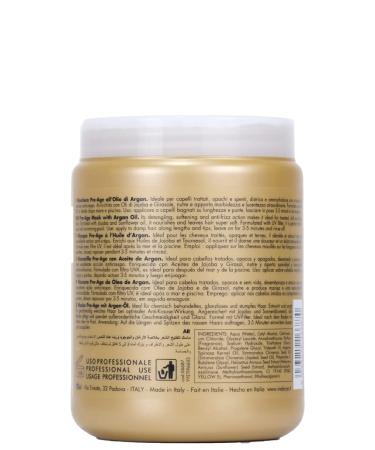 Inebrya Argan Age Mask 1L - Nourishing Hair Treatment for All Hair Types | Shop Internationally - Buy Online on GoSupps.com