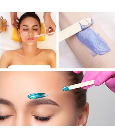 300 Wooden Wax Spatulas for Hair Removal - Disposable Cosmetic Sticks in 3 Styles | Best Hair Removal Solution - Buy Online on GoSupps.com