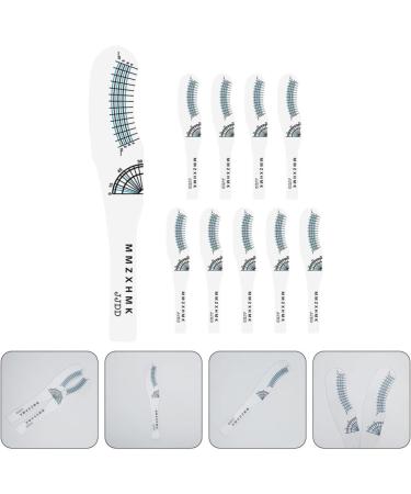 FRCOLOR 40 Pcs Eyelash Measuring Ruler Mascara Tool Lash Measuring Tools Lash Ruler Curly Suite 1 count (Pack of 1) As Shownx4pcs - Buy Online on GoSupps.com