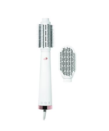 T3 AireBrush Duo Interchangeable Hot Air Blow Dry Brush with Two Attachments  Includes 15 Heat and Speed Combinations, T3 IonFlow Technology, Volume Booster Switch, Lock-in Cool Shot