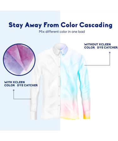Color Absorber Laundry Sheets 120 Count | Fragrance-Free Dye Catcher for Home & School | Prevent Clothes from Smearing - Buy Online on GoSupps.com