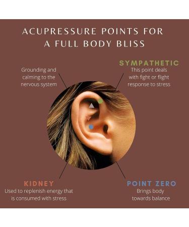 Facial Reflex Zone Massage Tools - Ear Seed Acupuncture Stickers & Acupressure Set for International Shipping - Buy Online on GoSupps.com