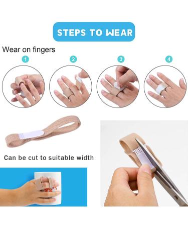 Splints for Mallet Fingers - 3Pcs Finger Buddy Wraps for Joint Support - Buy Online on GoSupps.com