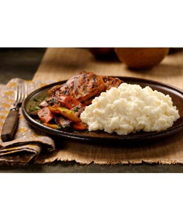Idahoan Foods Buttery Homestyle Mashed Potatoes 4 oz Bag (Pack of 4) with By The Cup Swivel Spoon - Shop Now! - Buy Online on GoSupps.com