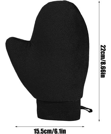 Auto-Bronzant | Applicateur de Lotion Auto-Bronzante | Mouchoir Doux et Portable pour Peau Sensible Femmes Hommes - Utilisation sur Mains Dos Jambes Corps - Maison Voyage Salle de Bain Noir - Buy Online on GoSupps.com