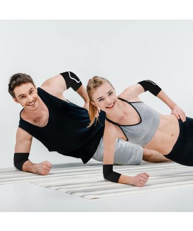 Kathfly 2 Pair Breathable Elbow Pads - Protective Compression Sleeves for Sports | Elbow Support for Men & Women - Buy Online on GoSupps.com