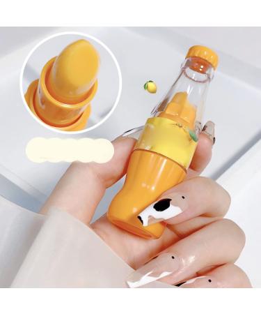 Qukaim Moisturizing Lip Balm Moisturizing Lip Care Balm Hydrating Lip Treatment for Cracked Dry Lips Lemon Scented20g