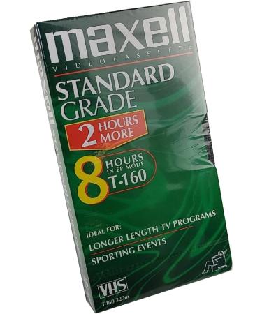 Maxell T-160 Std Standard Grade Videocassette - Buy Online on GoSupps.com