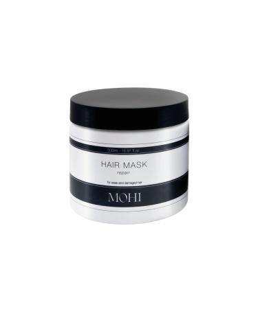 Mohi Repair Haarmask 500ml - hair treatment - Hair mask - with argan oil coconut oil and keratin - paraben -free - Sulfate -free - hair care 500 ml (1 Pack)