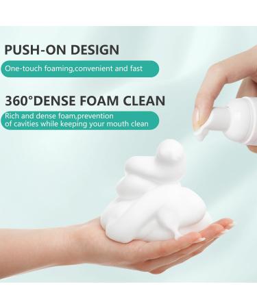 Whitening Teeth Mousse Foaming Toothpaste - Brightening & Deep Cleaning Formula | Ultra-fine Stain Removal Mousse (2PCS) | Refreshing Oral Repair Foam - Buy Online on GoSupps.com
