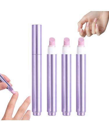 Lot de 3 stylos de soin des ongles 3 en 1 stylo huile cuticule pour ongles avec pointe en c ramique & poussoir stylo huile Hangnail durable brillance hydratante