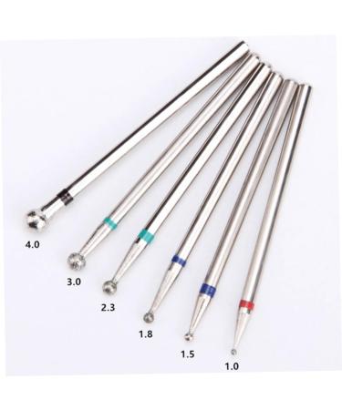 FRCOLOR Remove Dead Skin nails drill bits nail grinding head manicure drill bits round beads nail drill Nail Art Tools - Buy Online on GoSupps.com