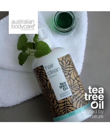 Australian Bodycare Tea Tree Oil Shampoo 500ml | Anti-Dandruff & Scalp Care for Psoriasis Eczema & Dry Scalp | Refreshing Mint Formula - Buy Online on GoSupps.com