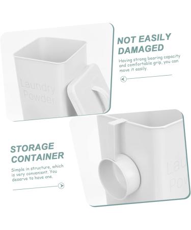 NOLITOY 2 Sets Washing Storage Bucket Laundry Room Organization and Storage Bin Wrought Iron White - Buy Online on GoSupps.com