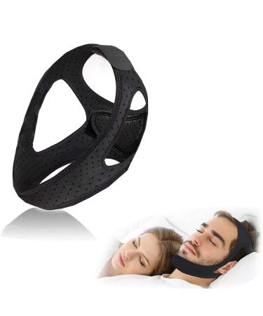 AMYMO Anti Snoring Chin Strap Comfortable Universal Anti Snoring Devices Adjustable Effective Stop Snoring Sleep Aid Snore Reducing Aid for Women & Men Gold
