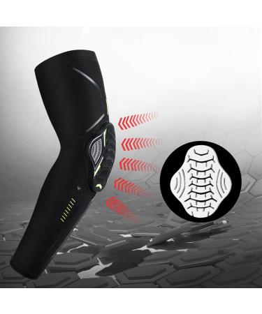 YUPEIUKLI Elbow Sleeve Elbow Protector Compression Sleeve Sports Arm Guard Forearm Support Pad Shockproof Arm Protection Sleeve - Buy Online on GoSupps.com