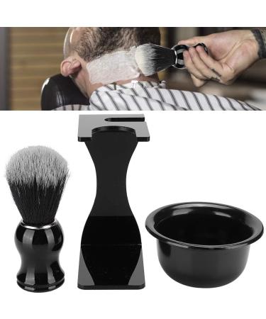 Premium 3-in-1 Shaving Set - Brush Soap Bowl & Holder for Ultimate Wet Shaving Experience - Buy Online on GoSupps.com