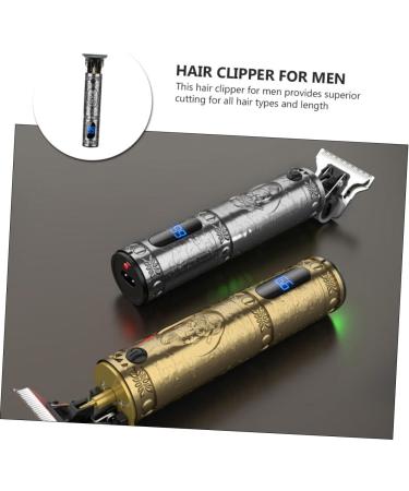 Didiseaon 1 Set Oil Head Hair Clipper Hair Cutting Tools Beard and Mustache Trimmer for Men LCD Display Electric Electric Safe Hair Clipper Metal Fader Liquid Crystal T9 - Buy Online on GoSupps.com