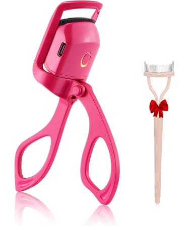 Buy Heated Eyelash Curlers - Electric Handheld Curler with 3 Heating Modes & Sensing Silicone Pad for Quick Natural Curl | Shop Now - Buy Online on GoSupps.com