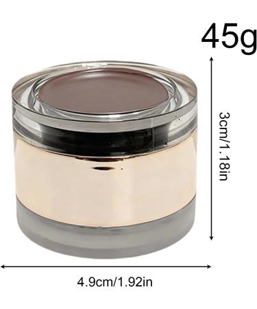  Generisch Eyebrow pomade - 45g - Sweat-resistant - Long-lasting waterproof makeup - Smudge-proof formula - Ideal for everyday use parties and travel - Buy Online on GoSupps.com