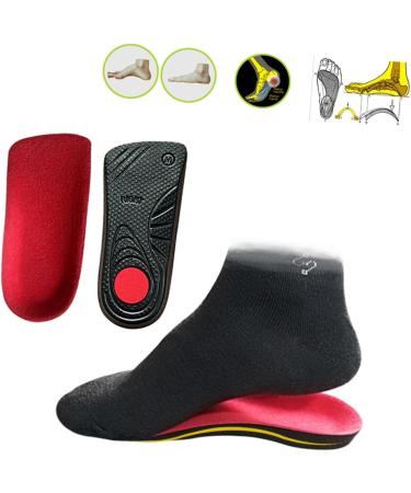 Mobestech 3 Pairs High Arch Orthotic Insoles for Women - Plantar Support & Heel Inserts for Ultimate Comfort - Buy Online on GoSupps.com