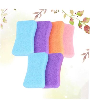 FRCOLOR Pumice Stone Foot Scrub Natural Sponge Rubber Practical Skin Remover Natural Sponges Foot Scraper Sponges for Cleaning Foot Sponge Washer Foot File Scrub Feet Man Pack of 6 - Buy Online on GoSupps.com