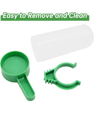 Gosear Bird Water Dispenser for Cage - Automatic No Mess Gravity Feeder for Parrot, Parakeets, Cockatiel, Budgie Lovebirds - 4PCS 140ml - Buy Online on GoSupps.com