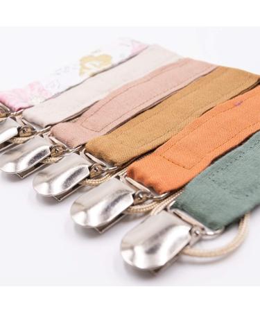Lazder Cotton Linen Pacifier Holder & Chain for Infants | Best Pacifier Holder for Babies M18 - Buy Online on GoSupps.com