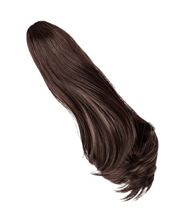 LALAFINA Curly Ponytail Wig When Darkness Loves Us Fake Hairpiece Safe to Use Curly Human Hair Wig Curly Wig Curly Hair Wig Wavy Wig Fake Ponytail Wavy Extensions Curls