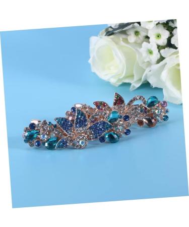 FRCOLOR 4pc Crystal Hair Claw Clip Alligator Hair Clips Women Hair Bows Barrettes French Hair Barrettes Retro Hairpins Bridal Hair Accessories Rhinestone Hair Pins Bride Large Headgear - Buy Online on GoSupps.com