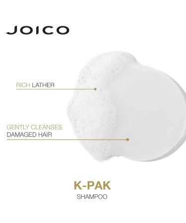 Joico K-PAK Daily Reconstructing Shampoo 33.8oz | Repair & Strengthen Damaged Hair | Boost Shine with Keratin & Guajava Extract | International Shipping Available - Buy Online on GoSupps.com