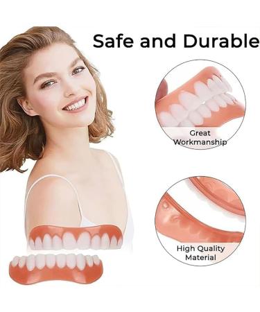 Easy Use Silicone Reline Kit for Dentures - Comfortable DIY Denture Repair Kit for Men & Women - Soft Upper & Lower Veneers - Buy Online on GoSupps.com