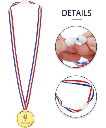 Pllieay Winner Medals Gold Silver and Bronze Medals for Party Decoration and Awards 24 - Buy Online on GoSupps.com