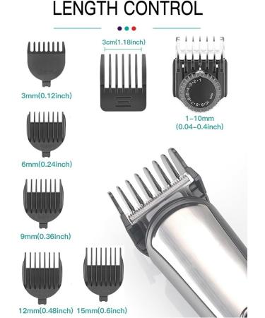 Premium Hair Cutting Tool & Trimmer for Men | Complete Beard Grooming Kit - Rechargeable Clipper & Multi-Use Shaver - Buy Online on GoSupps.com