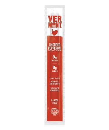 Vermont Smoke & Cure Jerky Sticks - Antibiotic-Free Turkey, Gluten-Free, Keto Snack, High Protein, Low Sugar - 24 Pack - Buy Online on GoSupps.com