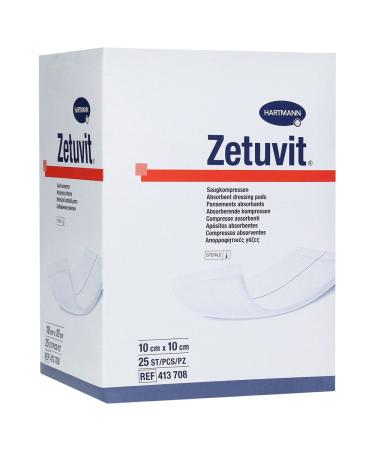 Zetuvit Absorbent Compress Sterile 10x10 cm CPC
