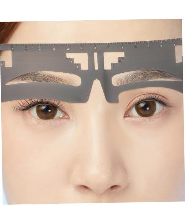 Mikinona 2pcs Eyebrow Ruler Eyebrow Shaping Template Brow Shaping Ruler T Tool Eyebrow Makeup Tools Cosmetics 1 count (Pack of 1) As Shown - Buy Online on GoSupps.com