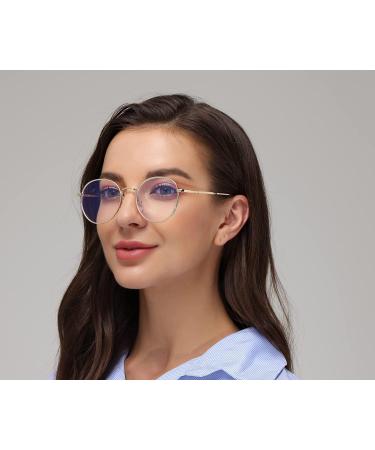 Spydge Retro Metal Frame Round Glasses - 3 Pair Set for Men | Stylish Decorative Eyewear - Buy Online on GoSupps.com