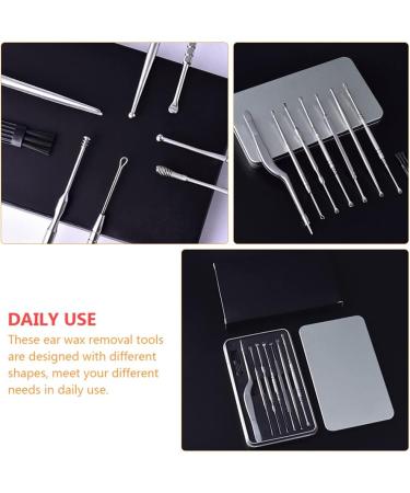 Buy Ear Wax Removal Tool Kit - Ear Pick Suit & Cleaner Spoon Set for Effective Ear Care | International Shipping Available - Buy Online on GoSupps.com