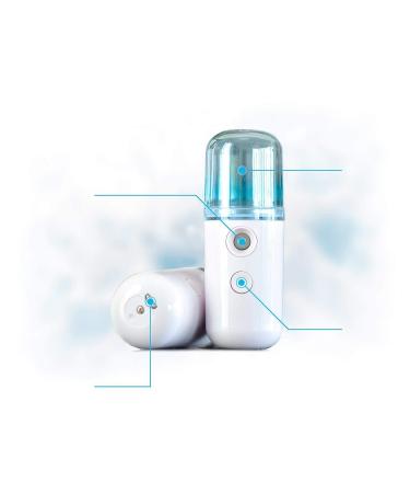Nano Mister Sanitizer Spray - Disinfectant Mist for Home, Office, Car & Hotel - White - Buy Online on GoSupps.com