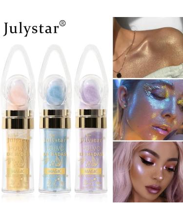  G n rique INTEROOKIE Fairy Highlight Tapping Powder Brightens The Full Body Natural Three-Dimensional Look Powder Blush Fairy Powder Pearl Glitter Powder (H01#) - Buy Online on GoSupps.com