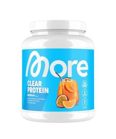 More Clear Protein Multifrucht 600 g protein drink with whey isolate tested quality - Made in Germany Multifruch 600 g (1 Pack)