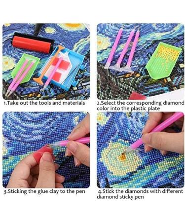 (159PCS) Diamond Painting A4 LED Light Pad Kit DIY Dimmable Light Brightness Board LED Artcraft Tracing Light Table Reusable A4 Painting Pads Great for Full Drill & Partial Drill 5D Diamond Painting. A4 Led pad - Buy Online on GoSupps.com