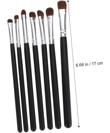 Baluue 21 Pcs Eye Makeup Brushes Daily Use Makeup Brush Clear Milk Carton Bridal Headband Hen Black Wood - Buy Online on GoSupps.com