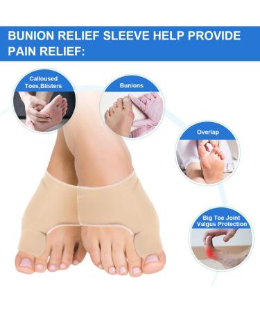 Valgus Corrector - Bunion Splint with Silicone Gel Pad for Pain-Free Walking | Buy 1 Pair Online - Buy Online on GoSupps.com