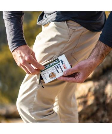 Tecnu Detox Wipes - Large Poison Ivy Wipes (12 Count) | Remove Rash-Causing Oil, Waterless Formula for Poison Oak & Sumac - Buy Online on GoSupps.com