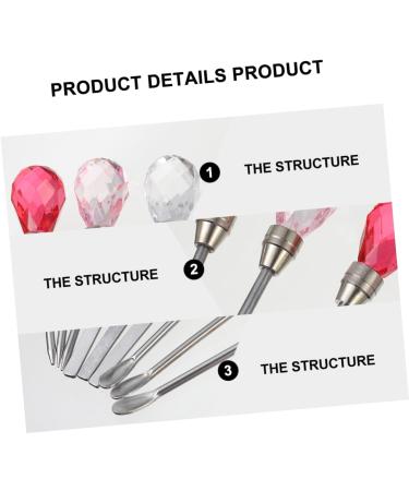 FOMIYES Color Plastic Stirring Rod Nail Kits Nails Kit Nail Polish Kit Stirring Rod for Jewelry Making Ear Wax Pick Nail Scraper Resin Mold Stirring Spoon UV Gel Mixing Rod Metal re-usable - Buy Online on GoSupps.com