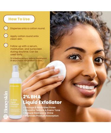 BHA Salicylic Acid Exfoliant 2% - Acne & Blackhead Treatment - Pore Minimizing Face Toner 1 Fl Oz - Buy Online on GoSupps.com