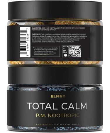 AMPM Nootropic Total Focus + Calm 9X Strength w. Caffeine L-Theanine Alpha GPC L-Tyrosine Ashwagandha - X-Release Energy Pills Nootropics Brain Support Supplements for Memory and Focus Supplement - Buy Online on GoSupps.com