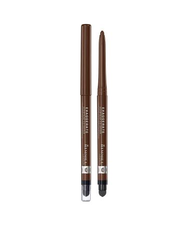 Rimmel London Exaggerate Waterproof Eye Definer - Rich Brown 28g | Long-Lasting Eyeliner - Buy Online on GoSupps.com